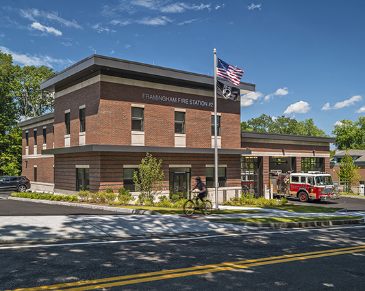 Context Architecture | www.contextarc.com | Framingham Fire Station #2 | Framingham, MA | Credit:  Richard Mandelkorn