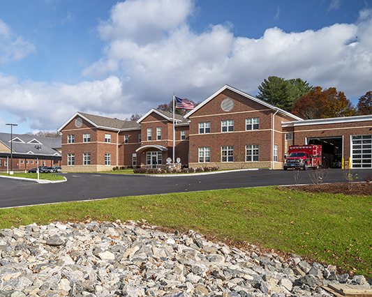 Context Architecture | www.contextarc.com | Southborough Public Safety Complex | Southborough, MA | Credit:  Richard Mandelkorn