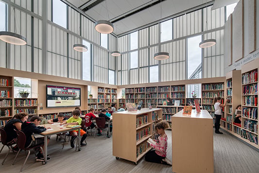 HMFH Architects | www.hmfh.com | Carver Elementary School | Carver, MA | Credit:  Ed Wonsek