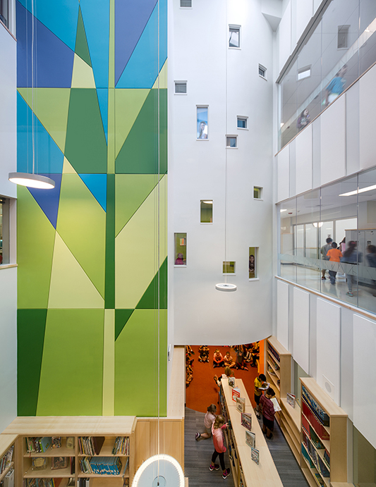HMFH Architects | www.hmfh.com | Milford-Woodland Elementary School | Milford, MA | Credit:  Ed Wonsek