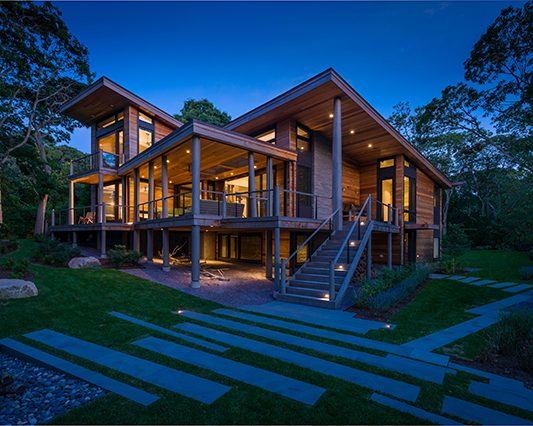 Jill Neubauer Architects | www.jnarchitects.com | Gunning Point Residence | Falmouth, MA | Credit:  Peter Vanderwarker