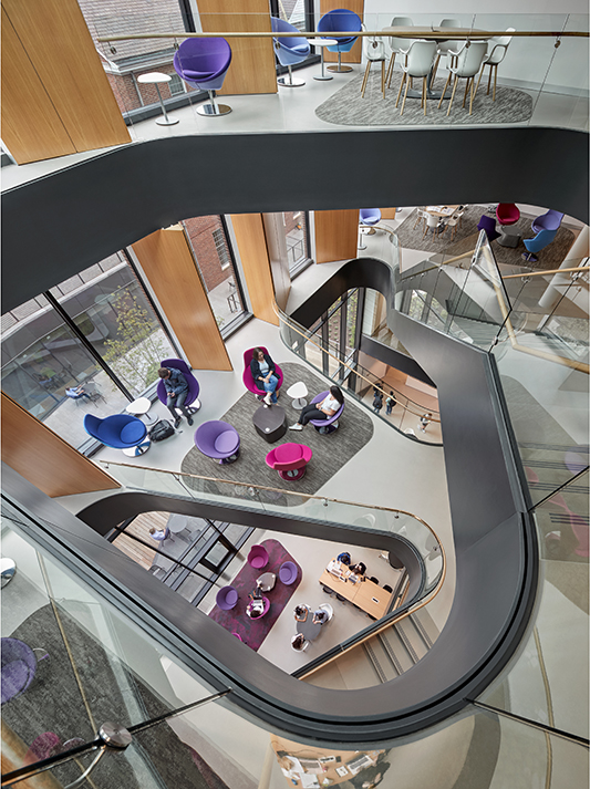 Payette | www.payette.com | Lafayette College Rockwell Integrated Sciences Center | Easton, PA | Credit:  Payette