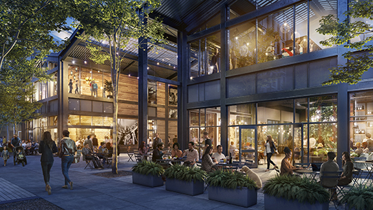 PCA Prellwitz Chilinski Associates | www.prellwitzchilinski.com | Cx Cambridge Crossing Retail Buildings | Cambridge, MA | Credit:  PCA