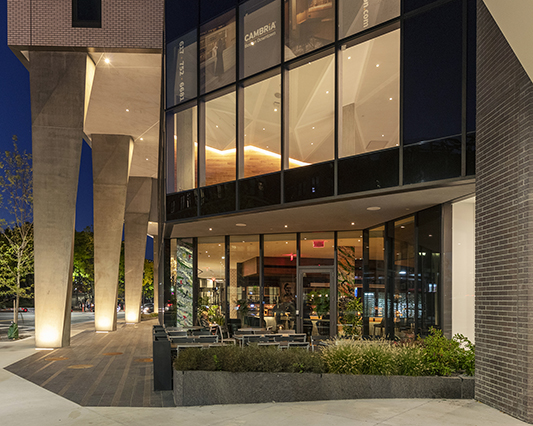 RODE Architects | www.rodearchitects.com | Cambria Hotel Boston | Boston, MA | Credit:  Nat Rea Photography