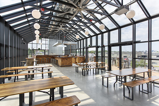 RODE Architects | www.rodearchitects.com | Dorchester Brewing Company | Dorchester, MA | Credit:  Nat Rea Photography