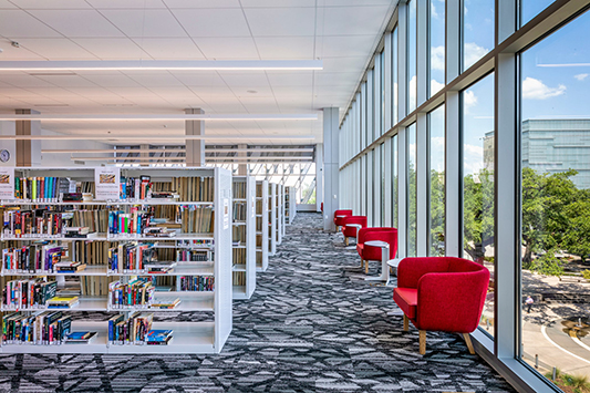 Schwartz/Silver Architects | www.schwartzsilver.com | River Center Branch Library | Baton Rouge, LA | Credit:  Tim Mueller