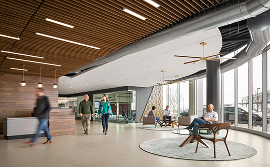 SMRT Architects and Engineers | www.smrtinc.com | Wex Global Headquarters | Portland, ME | Credit:  Megan Booth