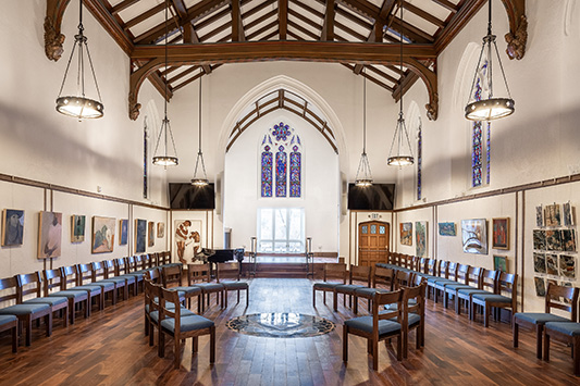 Torrey Architecture | www.torreyarchitecture.com | Fcc Ripley Chapel Revitalization | Winchester, MA | Credit:  Peter Lewitt